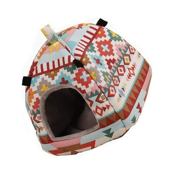 Thinson Hanging Parrot Nest Universal Housing Prop Indoor Outdoor Use Pets Props Small Size Safe Squirrel House Animals Nets