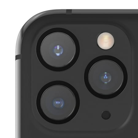 ZAGG - InvisibleShield GlassFusion Camera Lens Protector for Apple® iPhone® 11 Pro and 11 Pro Max - Clear