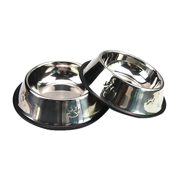 Tazón Para Mascotas, Tazón Para Perros, Tazón Para Mascotas De Acero Inoxidable, Plato Para Perros, Tazón Para Alimentación De Mascotas, Suministros Para Mascotas Inevent PT001021-00