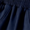thumbnail image 4 of Miluxas Boys Baggy Sweatpants Wide Leg Casual Sweat Pants with Pockets Elastic Waist Loose Fit Pants Navy 15-16 Years, 4 of 9