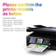 thumbnail image 2 of Cartucho de tinta Uniwork remanufacturado Epson 125 T125, paquete de 10, 2 of 7