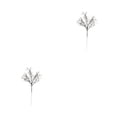 thumbnail image 2 of Naiovety Christmas Artificial Berries Pine Cone Flower Xmas Branch Party Decoration Window Fireplace Simulation Festival Tree Blanco 2Conjunto, 2 of 6