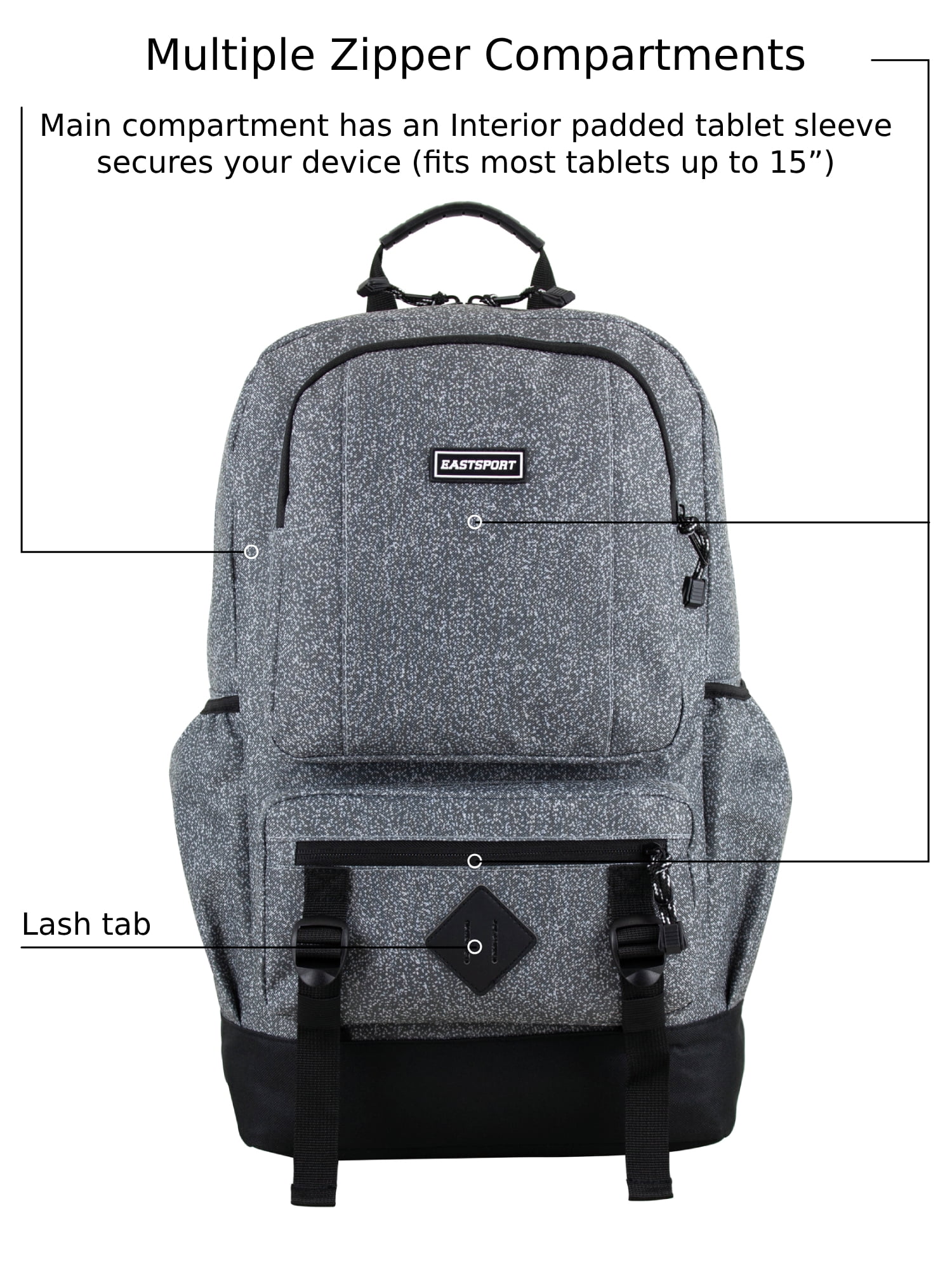 anti-theft laptop backpack factory Black Modern with USB Charging Port Anti-Reverse Dog Archives - Color:Fathom Blue betta_hideout