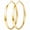 Gold-70mm, variant on YOUNGYUE Gold Hoop Earrings for Women, 30-70mm 14K Gold Plated Big Hoops, Hypoallergenic Lightweight