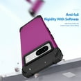 thumbnail image 5 of JTCASES for Google Pixel 6 Case, Drop Resistant Corners, Wireless Charging, Heavy Duty Shockproof Hybrid Hard PC Bumper, Camera Protection, Skin-feel Anti-scratch Tough Cover, Purple, 5 of 7