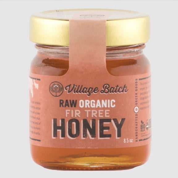 Raw Organic Fir Tree Honey - 8.5oz jar