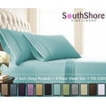 thumbnail image 6 of Stylish Pleated Hem 21-inch Extra Deep Pocket Comfortable Microfiber Sheet Set by Southshore Fine Linens, 6 of 10
