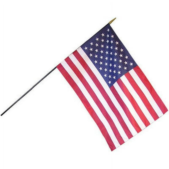 Flags Unlimited 24" x 8" Nylon U.S. Flags Outdoor Flag