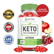Slimlife Evolution Keto Extreme ACV Gummies 2000mg Dietary Supplement 60 Gummys