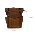 thumbnail image 2 of unbranded 1Ud De Camping En Lona Café Impermeable Con Acolchonadas Para Uso Outdoor, 2 of 6
