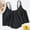 Black, variant on Women's Bikini Tops Full Coverage Tankini Top Double Layer Swim Bras Flounce Bathing Suit Tops With Swimsuit with Underwire Bra Conservative Swimsuits for Women Woman Swimming Suit Long