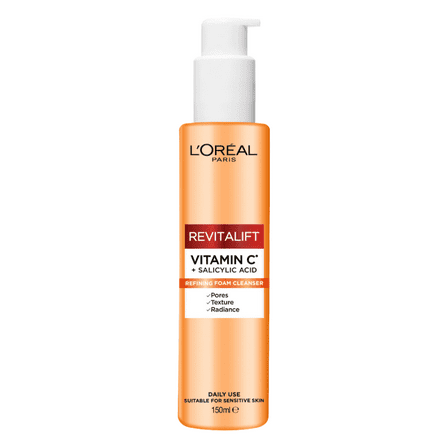 Loreal Paris Revitalift Clinical [Vitamin C   Salicylic Acid] Anti-Pore, Brightening Cleansing Gel 150 ml