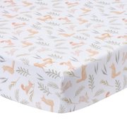 Little Lambs & Ivy Whispering Woods Baby/Toddler Fitted Crib Sheet