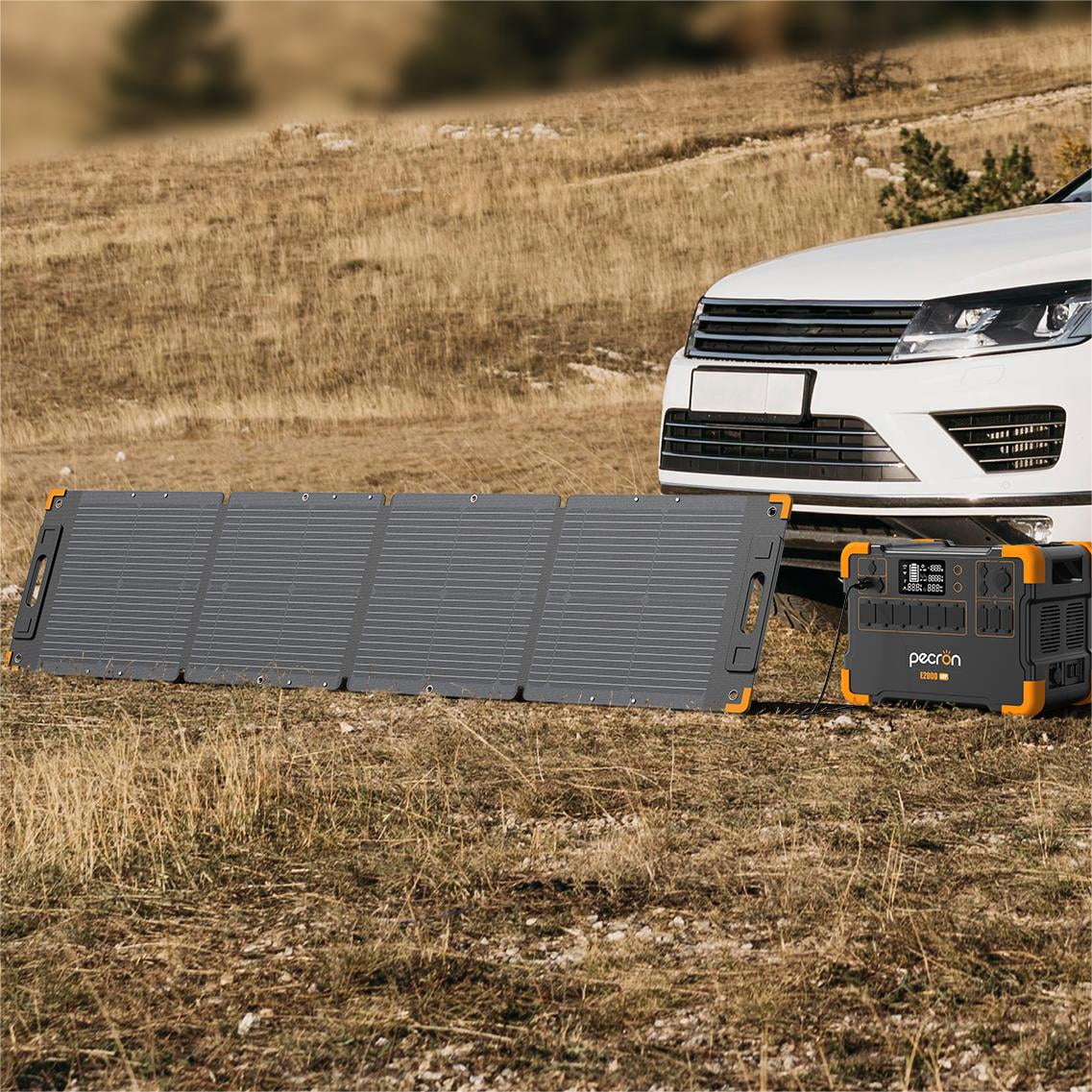 Pecron 100W Foldable Waterproof IP67 Solar Panel Portable Solar Panel E600LFP/E1500LFP/E2000LFP/Portable Power Station