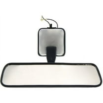 Rear View Mirror - Compatible with 1989 - 1995 Toyota Pickup 1990 1991 1992 1993 1994