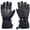 All Black, variant on Winter Waterproof Ski Snow Warm Gloves for Women Men, Windproof Cold Weather Thermal with Touchscreen Fingers, for Running Driving Cycling Hiking Biking Outdoor Sports Daily Work