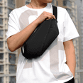 thumbnail image 5 of Riñonera impermeable, cinturón de moda al aire libre para gimnasio, riñonera con correas de hombro ajustables con cremallera Zhivalor  CPB-DE-SSW1264-1, 5 of 5