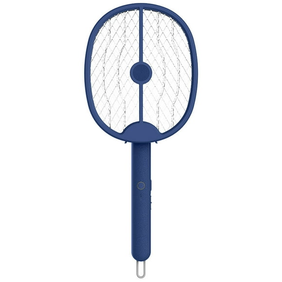 EARKITY Electric Fly Swatter, Foldable Bug Zapper Racket, Hanging Bug Zapper, Rechargeable Bug Zapper Racket, Mosquito Swatter, Powerful Fly Killer for Home, Bedroom, Kitchen, Office, Patio