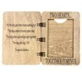 thumbnail image 4 of Wedding Wooden Greeting Card and 4x6 Picture Frame, Wedding Gift, Wedding Keepsake, 5.9"x8.2" Greeting Card, 4 of 7