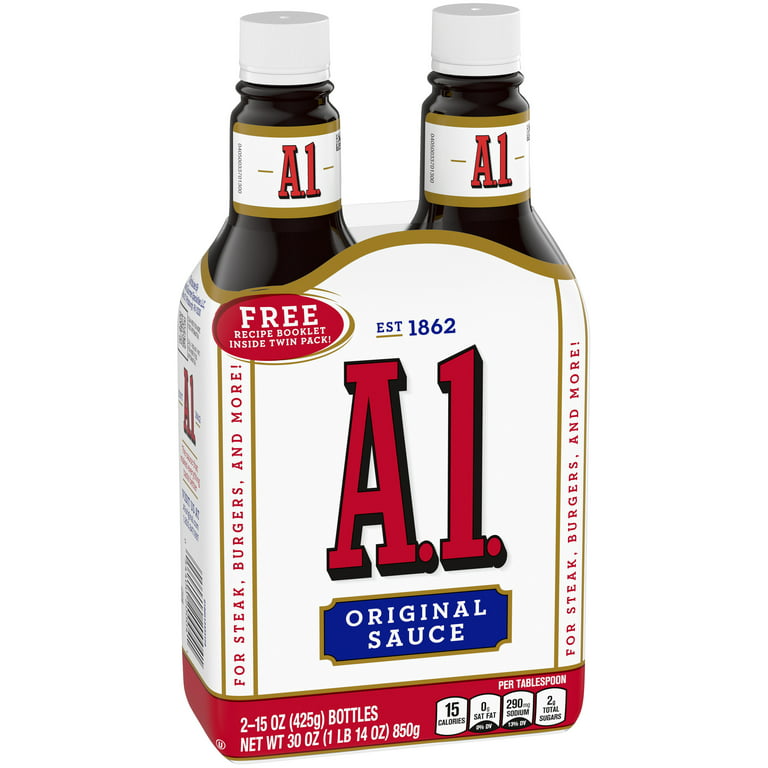 A.1. Original Steak Sauce (15 oz., 2 pk.) – WePaK 4 U Inc.