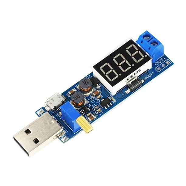 Módulo electrónico de potencia DC-DC de 5 V a 3,3 V 9 V 12 V 24 V compatible con modo de bajo consumo Ehuebsd Para estrenar