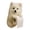 Samoye, variant on Zhourta Dog Tissue Holder Realistic Corgi Dalmatian Design Adorable Gift for Dog Lovers Home Decor Cute Pet Themed Organizer