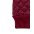thumbnail image 3 of Time and Tru Women's Quilted Winter Gloves, Merlot, Size L/XL, 3 of 3