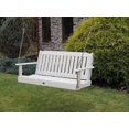 thumbnail image 4 of Highwood 4ft Lehigh Porch Swing - Outdoor, Eco-friendly, Synthetic Wood, 4 of 44