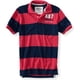 thumbnail image 1 of Aeropostale A87 Aero Surf Team Stripe Rugby Polo para hombre, rosa, grande, 1 of 1