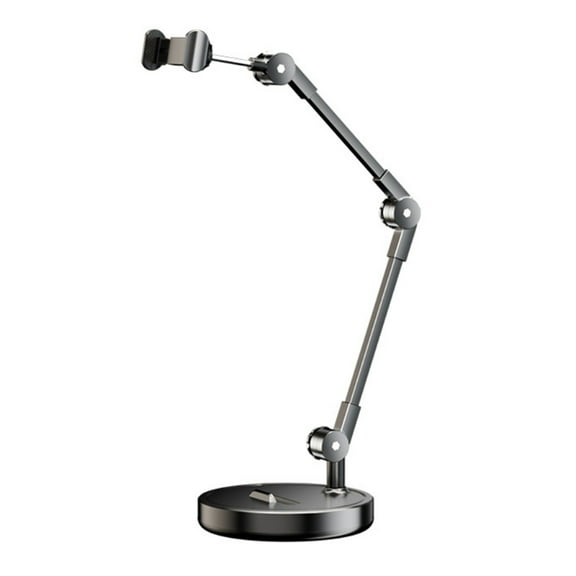 Overhead Phone Stand,Height and Angles Adjustable Overhead Phone Mount for Filming, Meeting,Live Streaming