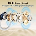 thumbnail image 4 of Wireless Earbuds 75 Hours Bluetooth 5.4 Headphones Sport, 2025 Bluetooth Earbuds Stereo Deep Bass Earbuds with Ear Hook, ENC Noise Cancelling Microphone, IPX7 Waterproof Earphones Helen's Store, 4 of 7