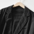 thumbnail image 7 of LYSMORA 2026 Men's Two Button Casual Blazer, Notched Lapel Long Sleeve Sport Coat Loose Fit Spring Summer Daily Vacation Business Outerwear, 7 of 7