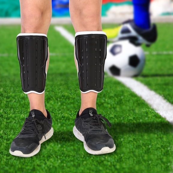 Ccdes 1Pair Kids Soccer Shin Guards Football Padded Knee Protectors Adjustable Strap Protective Gear ,Football Keen Protector