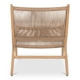 thumbnail image 4 of Moe's Home Collection Palma Outdoor Lounge Chair Warm Brown Wood Chairs, 4 of 5