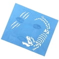 thumbnail image 1 of Plantilla de pintura facial Zulema Reutilizable Color azul, 1 of 8
