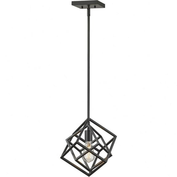 1 Light Mini Pendant in Contemporary Style-12.5 inches Tall and 12 inches Wide Bailey Street Home 372-Bel-4619971