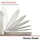 thumbnail image 5 of Asiento de inodoro American Standard 5503A00B.020, cierre lento, blanco, 5 of 6