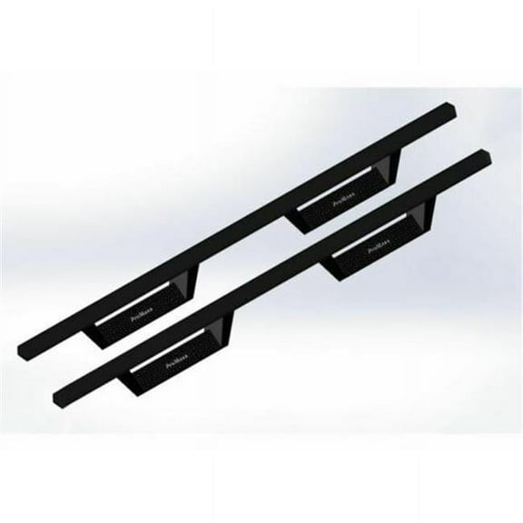 Textured Black Drop Step for 2007-2018 Wrangler Jk Unlimited 4 Door