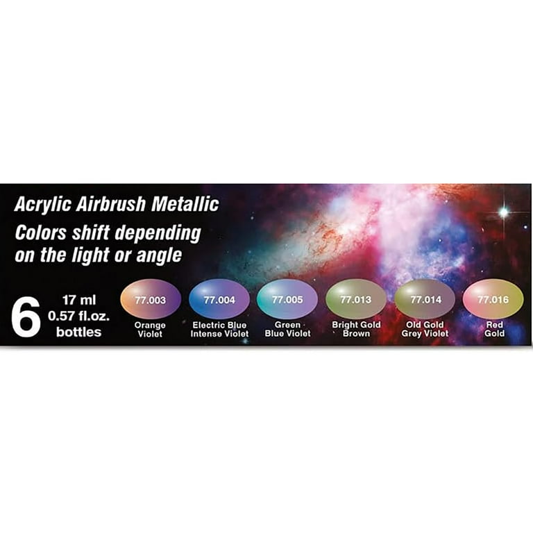 Vallejo Paints: Space Dust Shifters Eccentric Colors, 6 Vallejo Paints: Space Dust Shifters Eccentric Colors, 6