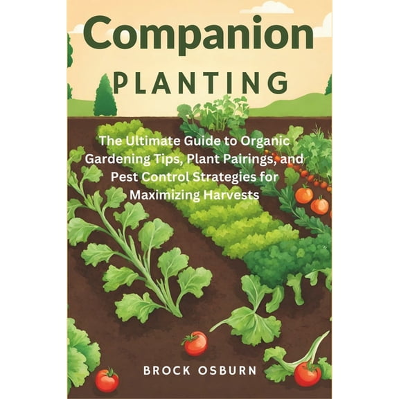 Companion Planting: The Ultimate Guide to Organic Gardening Tips, Plant Pairings, and Pest Control Strategies for Maximizing Harvests (Paperback)