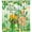 St Patricks-2024, variante sur Rideau de Douche Joyeuse Saint-Patrick, Motif à Carreaux Buffalo Léopard Vert Trèfle Feuilles de Trèfle, Décoration Rustique en Bois Gris avec Crochets, 71x71 Po