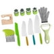 thumbnail image 1 of Juego de cuchillos para niños perfke 12 piezas utensilios de cocina, 1 of 9