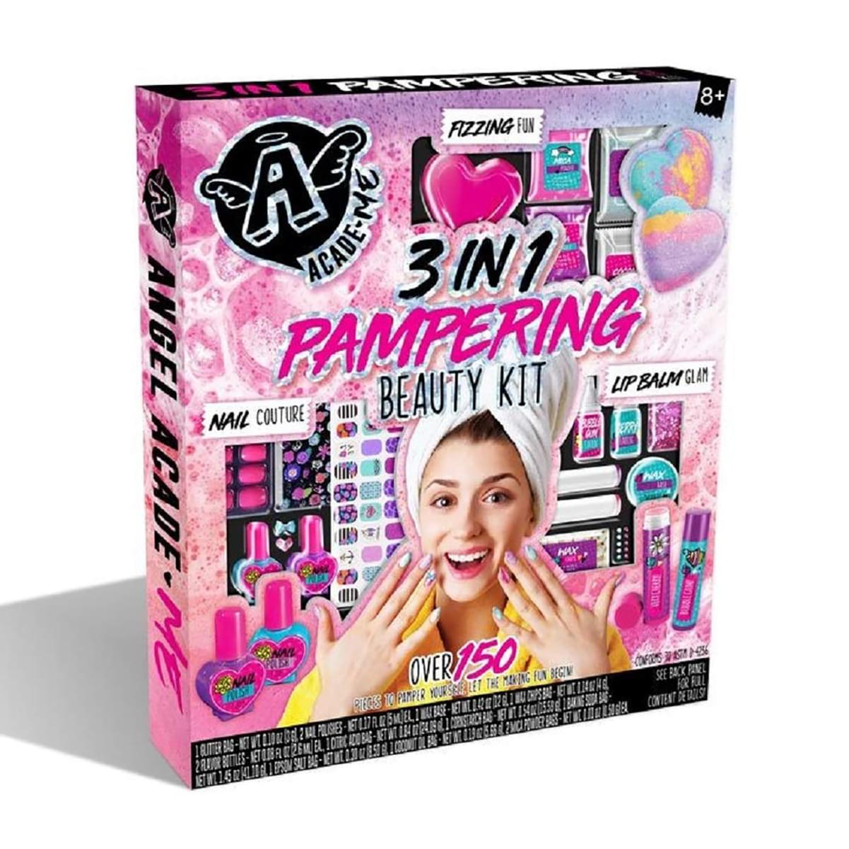 3 in 1 Girls Pampering Beauty Kit | Over 150 Pieces ...
