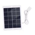 thumbnail image 3 of 3W 5V 太阳能板充电板器 手机移动电源充电器充3.7V-5V 3W白板+USB, 3 of 8
