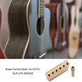 thumbnail image 4 of mmirethe Guitar Bridge Brass Block Style Electric Parts Guitars Copper Repairing Tools Replacement for Standard Series Strategy, 4 of 6