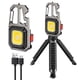 thumbnail image 3 of 3 uds Mini COB llavero luz 600LM con gancho linterna de Camping 500mAh (negro), 3 of 5