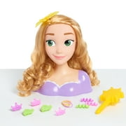 Just Play Disney Princess Rapunzel Styling Head, 14-pieces, Kids Toys for Ages 3 up