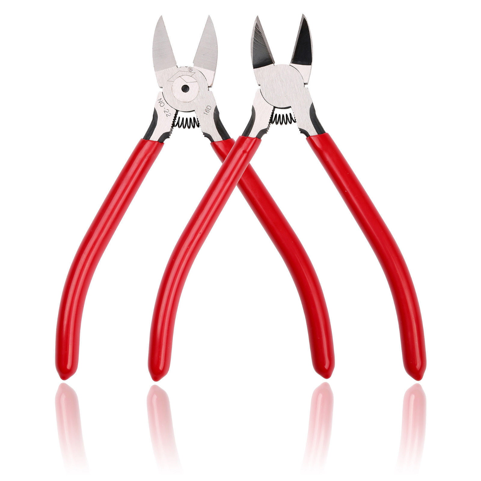 Wire Cutters, 6 inch Side Cutters, HOUSERAN Dikes Wire Cutters Diagonal  Cutters with Non-slip Red Handle, Flush Cutter Pliers, Wire Clippers,  Spring Loaded Wire Cutters for Jewelry, Crafting, Zip Tie - Yahoo