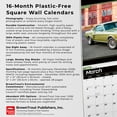 thumbnail image 6 of Ford Mustang OFFICIAL | 2026 12x24" (Hanging) Square Wall Calendar | Plastic-Free, 6 of 9