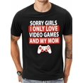thumbnail image 1 of Men's Video Game Graphic Print Casual Crewneck Short Sleeve T-shirt Tee For Adult, Men, Women, Teen, Teenager, Adolescent,Youth, 1 of 5